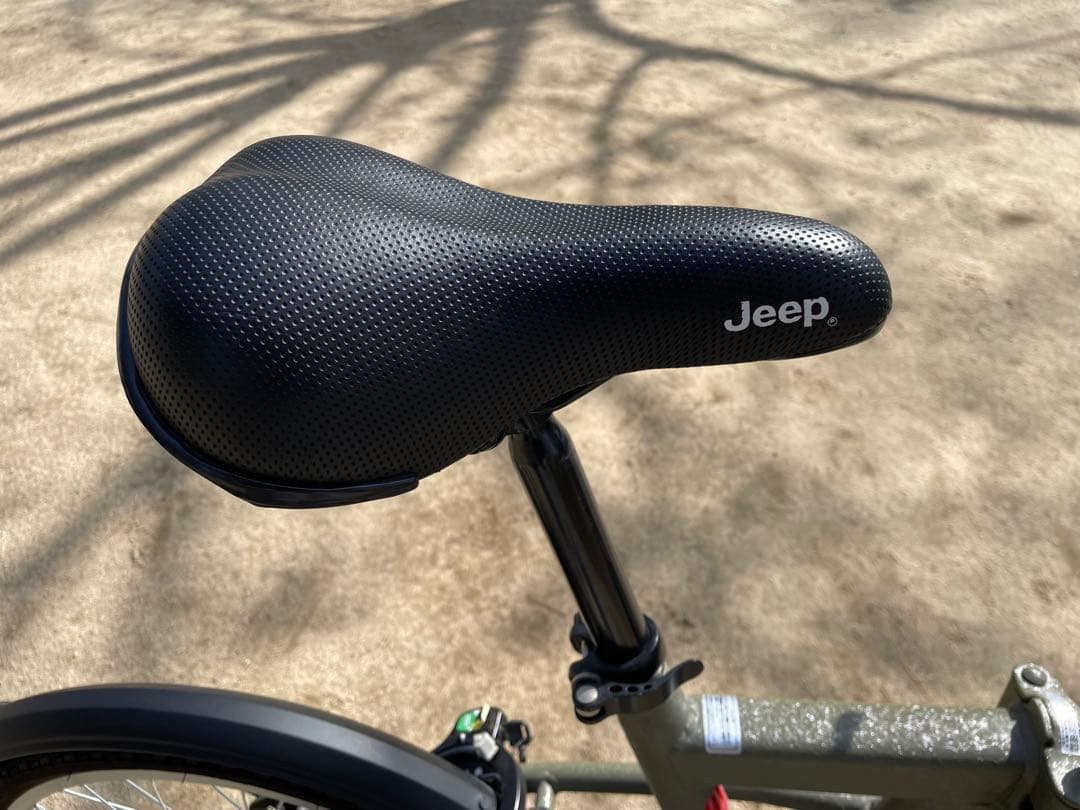 【手渡し限定・西宮周辺】Jeep 折りたたみ自転車20インチ オリーブ