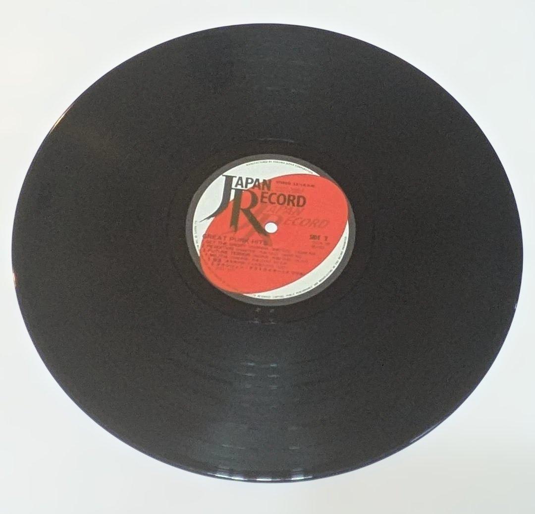 GREAT PUNK HITS LP GISM EXECUTE CLAY 日本盤