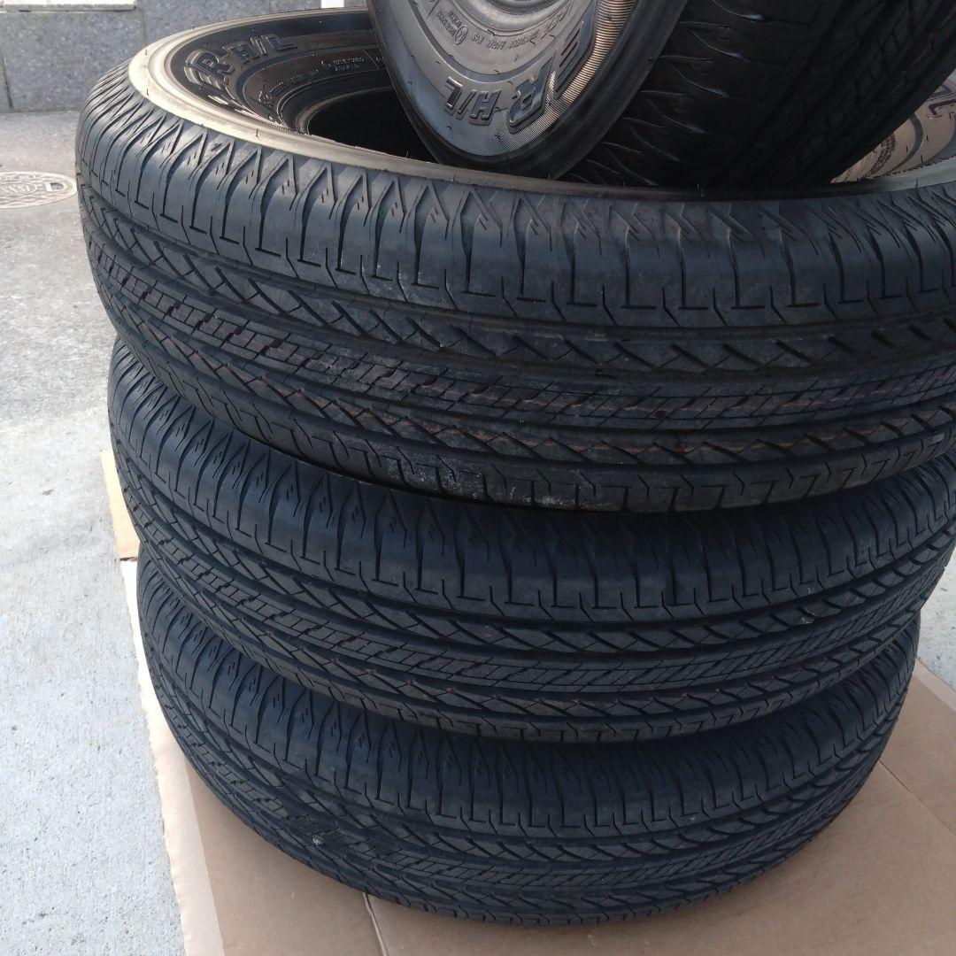 ジムニーシエラ新車外し　BRIDGESTONE 195/80R15 　4本セット