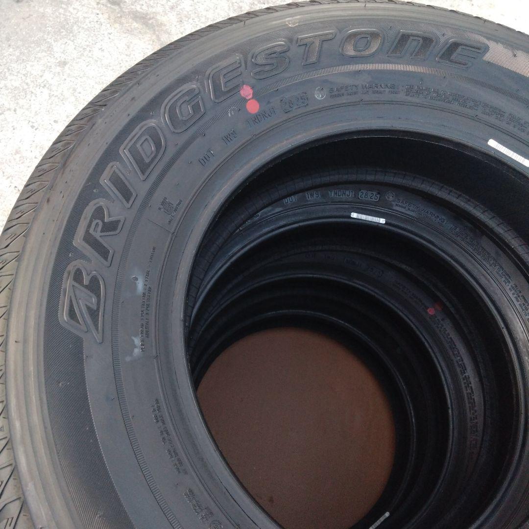 ジムニーシエラ新車外し　BRIDGESTONE 195/80R15 　4本セット