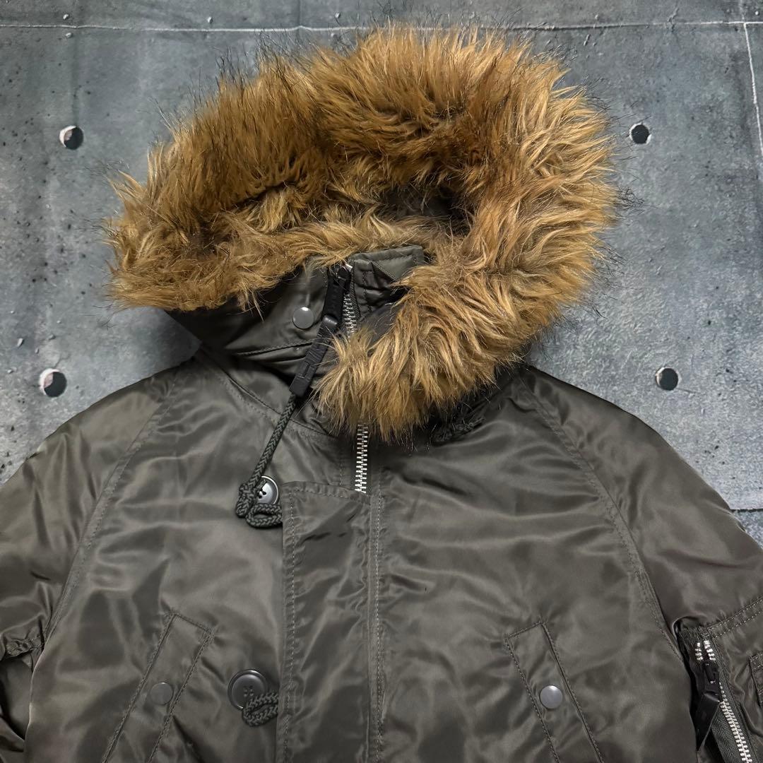 ALPHA INDUSTRIES N-3Bフライトジャケット ミリタリー S