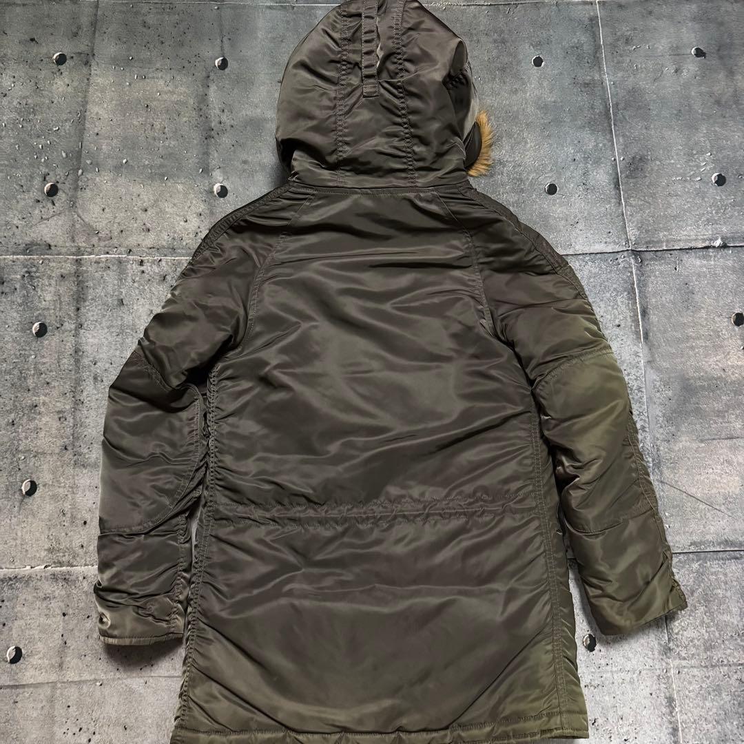 ALPHA INDUSTRIES N-3Bフライトジャケット ミリタリー S