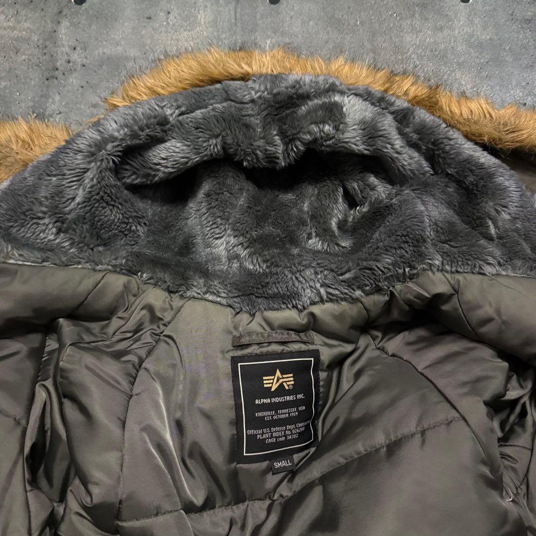 ALPHA INDUSTRIES N-3Bフライトジャケット ミリタリー S