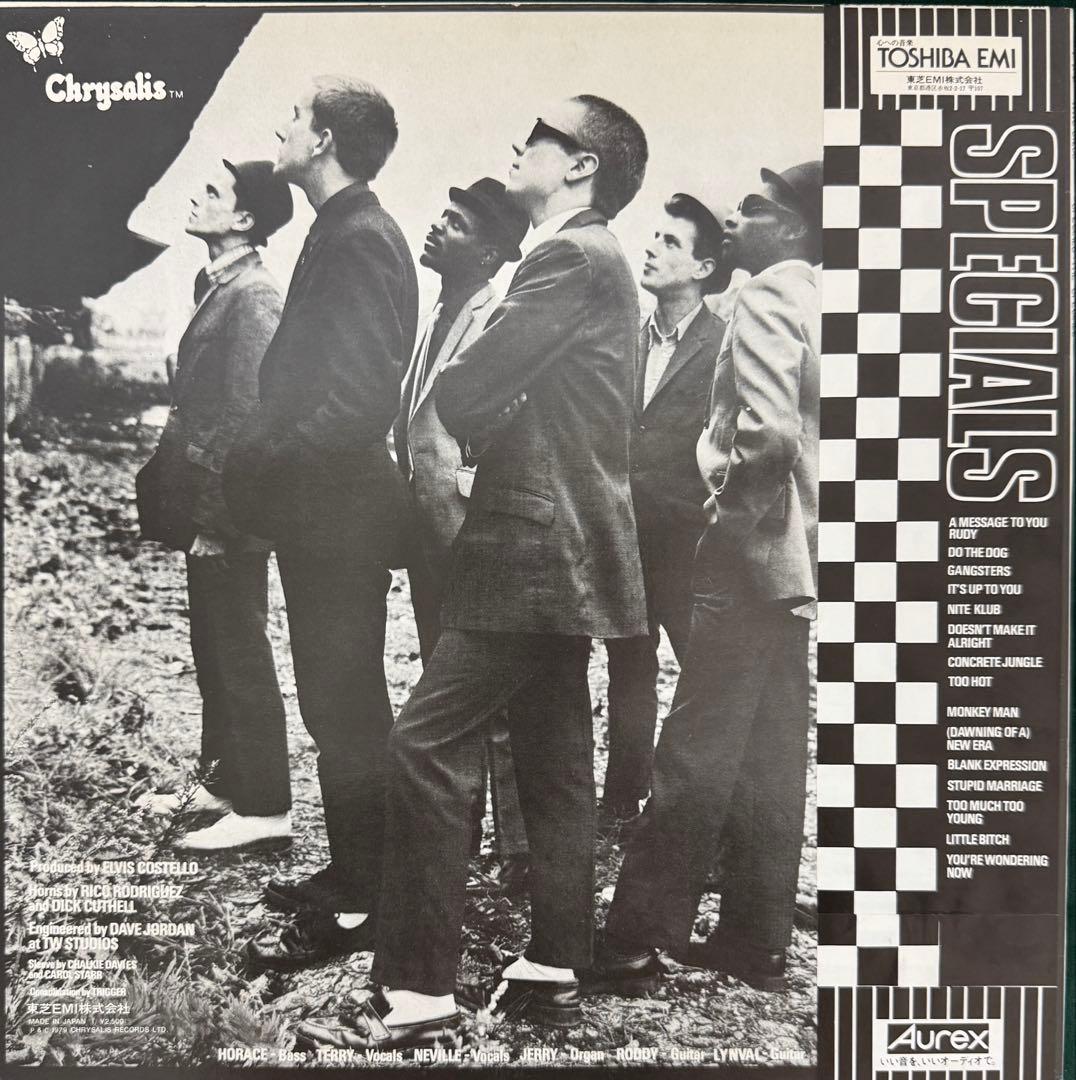 国内盤　THE SPECIALS レコード　帯付き　盤極美品