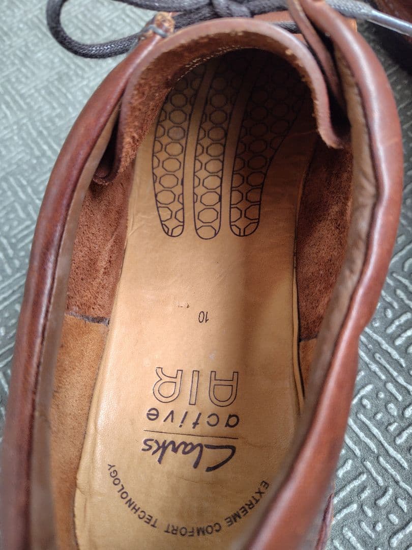 Clarks ブラウン エアーワラビー