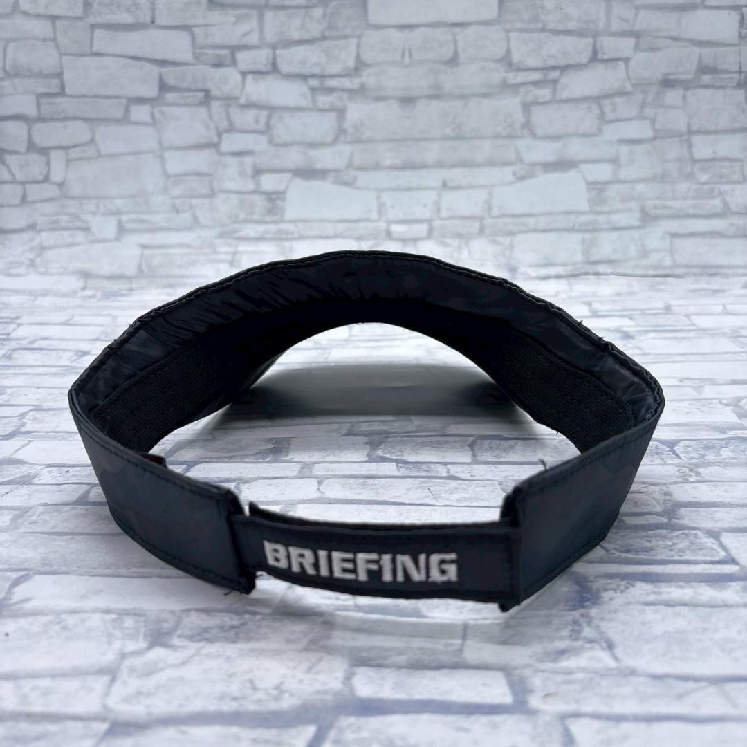 BRIEFING ブリーフィング サンバイザー ゴルフ ブラック 迷彩