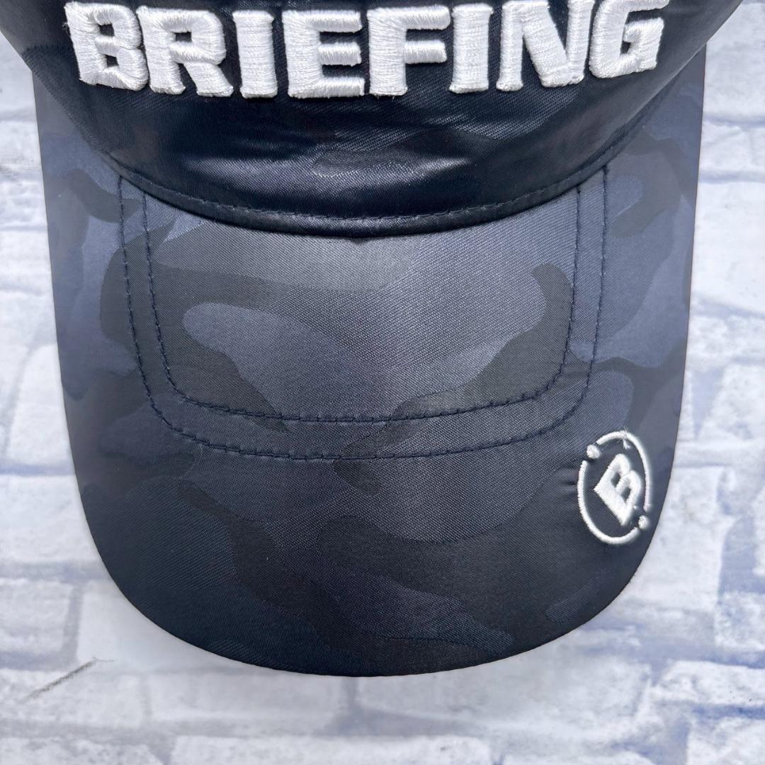 BRIEFING ブリーフィング サンバイザー ゴルフ ブラック 迷彩