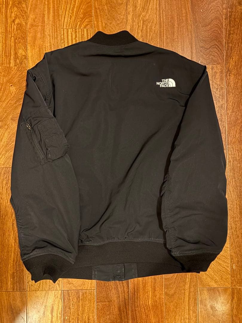 THE NORTH FACE ブラック MA-1ジャケット Lサイズ