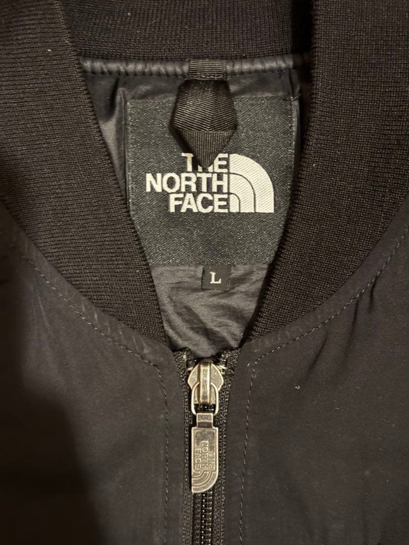 THE NORTH FACE ブラック MA-1ジャケット Lサイズ