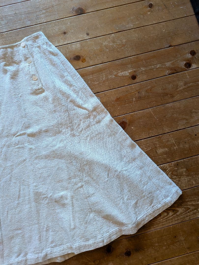 最終値下げ価格！未使用　うさと　うさと服　Aラインロングスカート