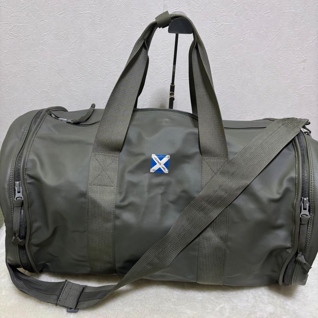 【希少】LUGGAGE LABEL 　吉田カバン ボストンバッグ　ニューライナー
