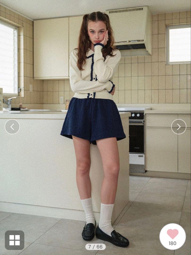 トップス ALLISON BROWN/Knit Cardigan