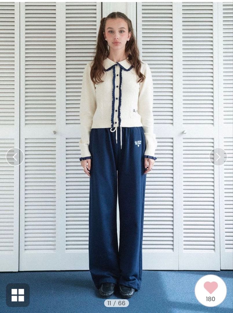 トップス ALLISON BROWN/Knit Cardigan