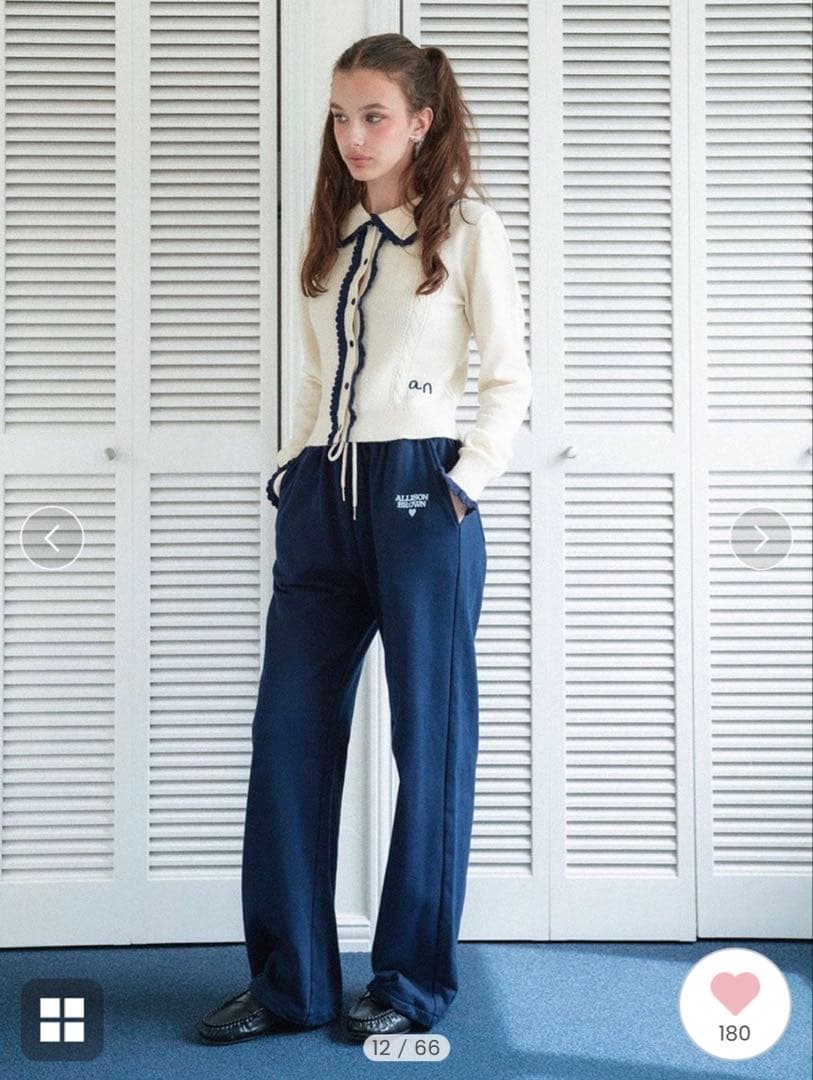 トップス ALLISON BROWN/Knit Cardigan