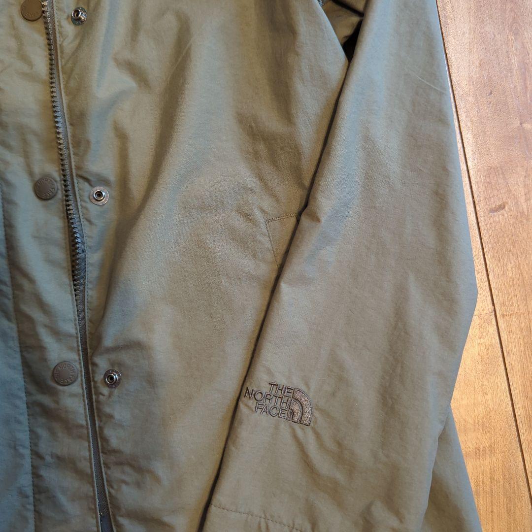 THE NORTH FACE フード付きコート オリーブ