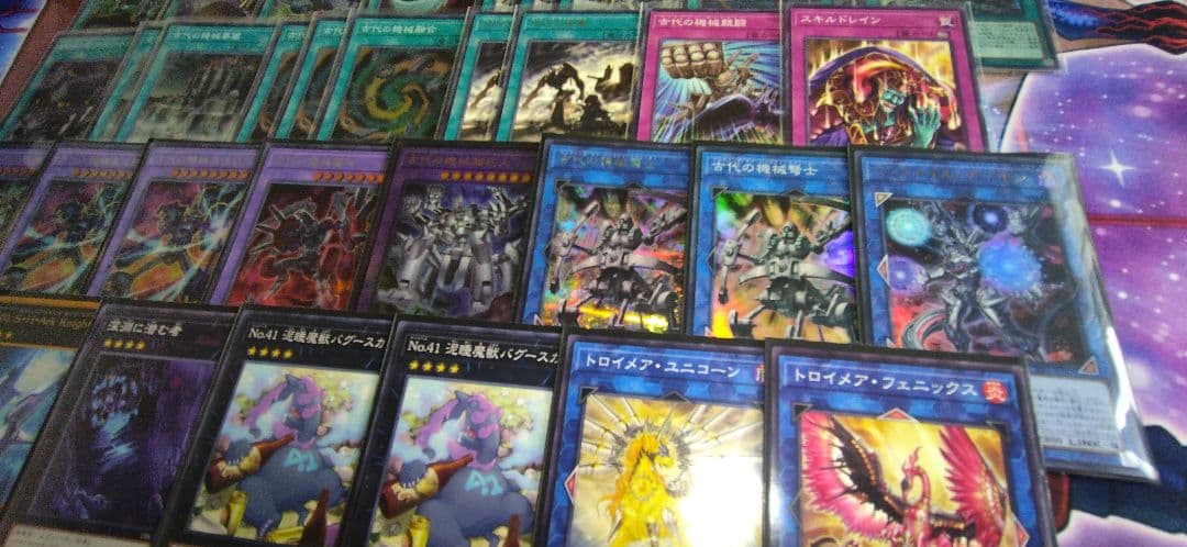 遊戯王　古代の機械　デッキ　本格構築　アンティークギア　機械融合　大嵐