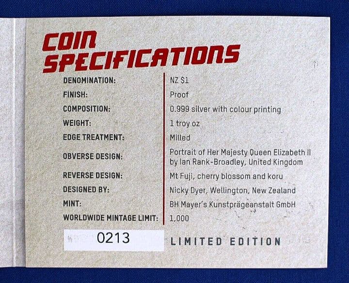 NGC PF70 UC 2020 ニュージーランド 東京オリンピック　銀貨