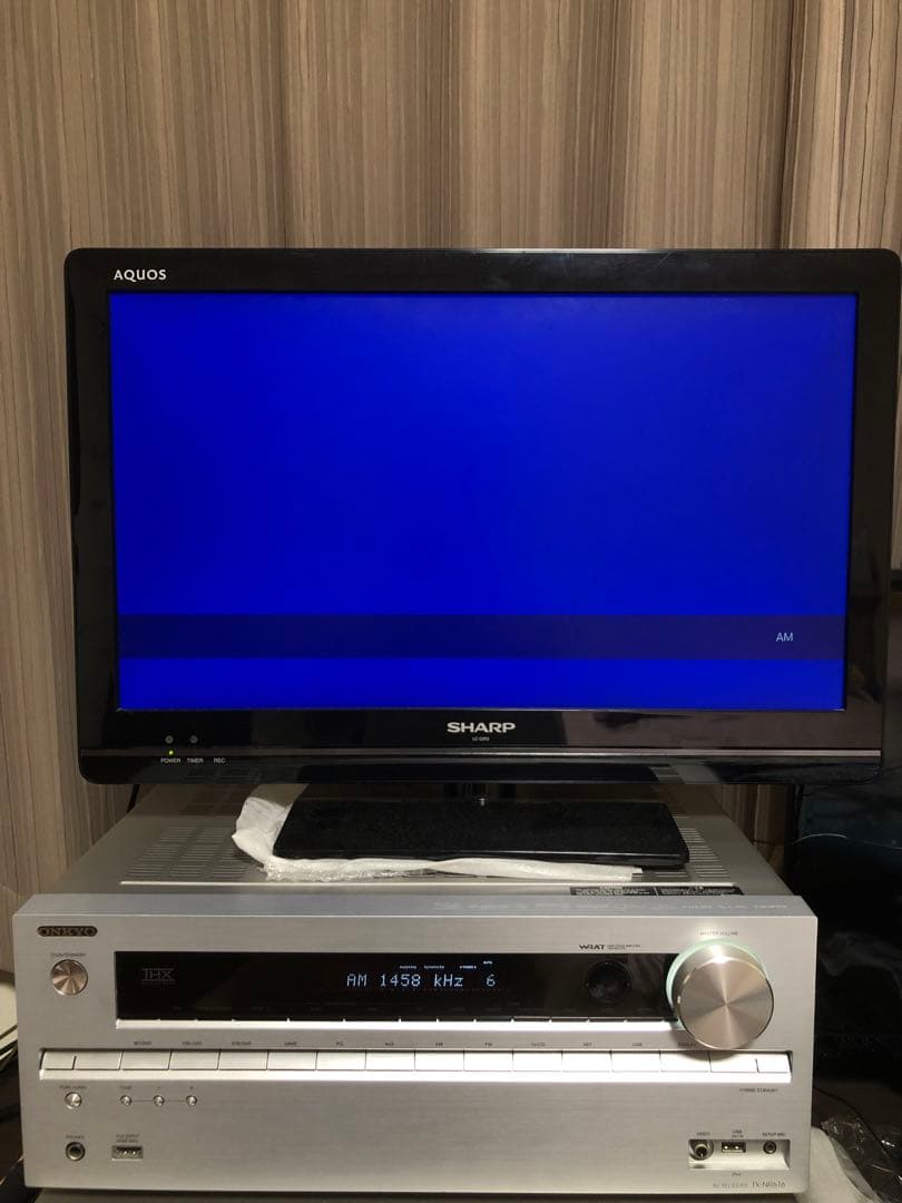 実働品ONKYO 7.1ch対応AVレシーバーTX-NR616S 新品リモコン付
