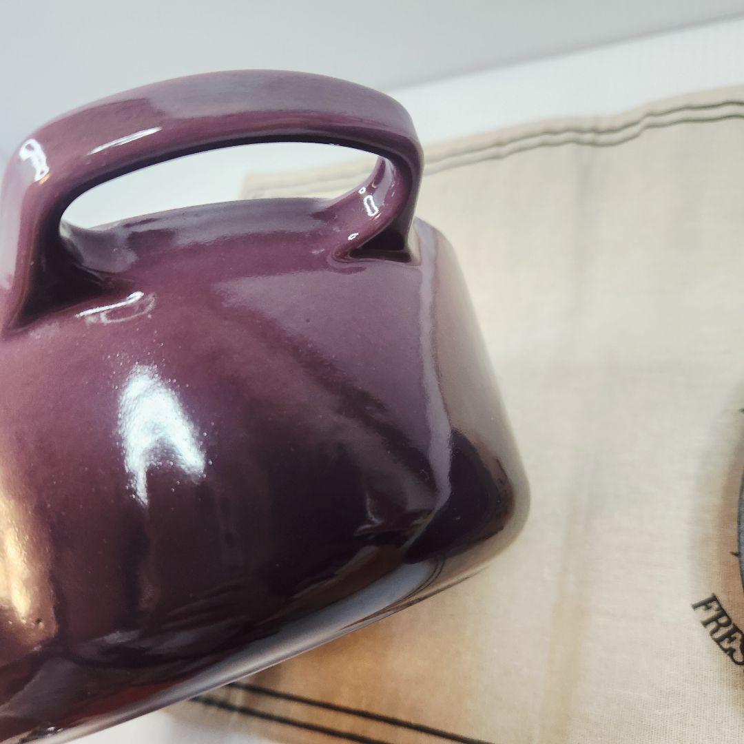 【フォロワー様引5%済】ルクルーゼ ココット ロンド 18cm フィグ ゴールド