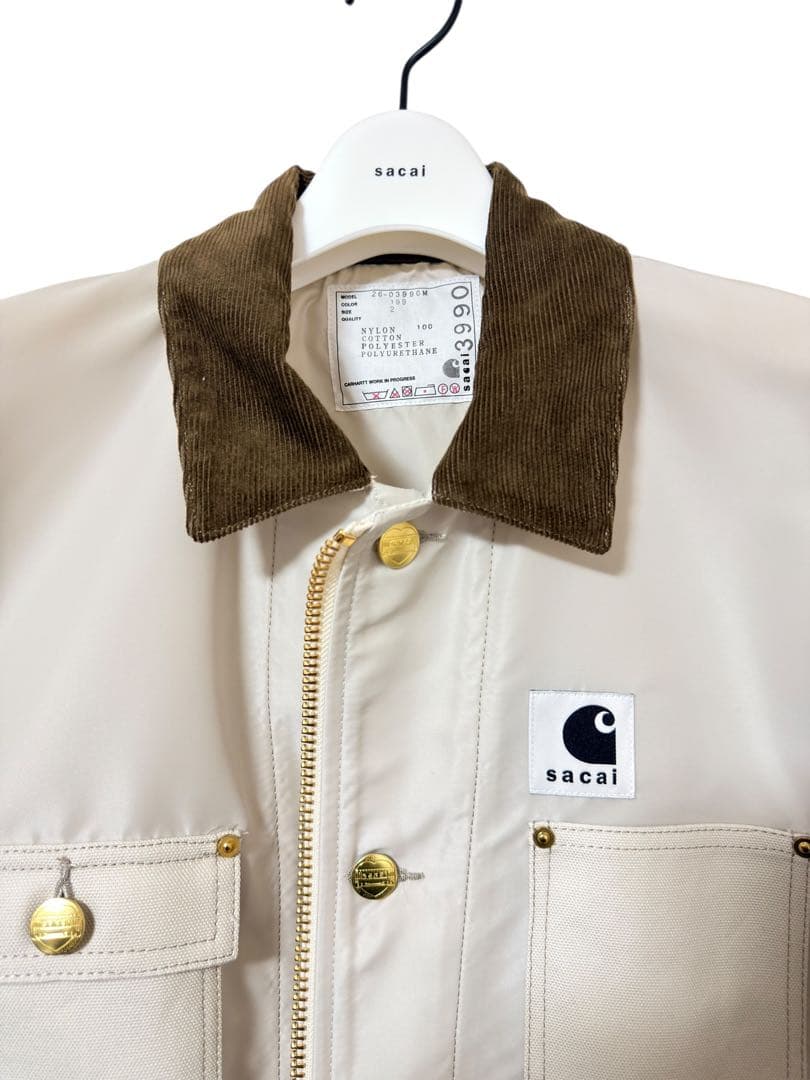 M*e様 sacai x Carhartt WIP Duck Blouson S