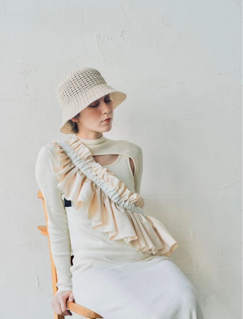 orient millinery フリルバッグ