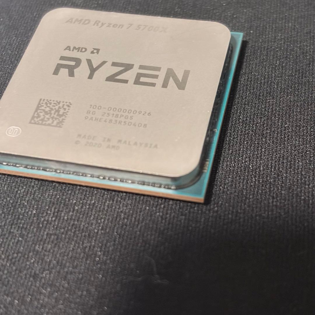 AMD Ryzen7 5700X CPU 動作品