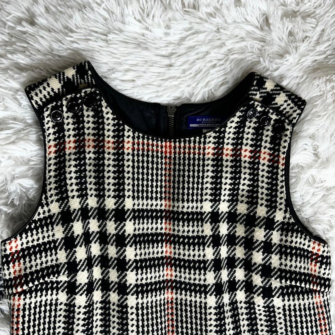 美品✨ BURBERRY BULE LABEL ノバチェック ワンピース 38