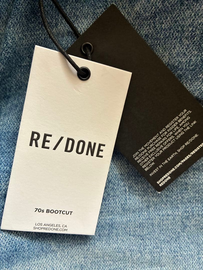 【美品】リダン RE/DONE デニム パンツ 25 トゥモロー　ロンハーマン