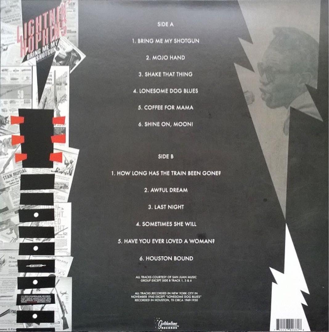 Lightnin' Hopkins–Bring Me My Shotgun LP