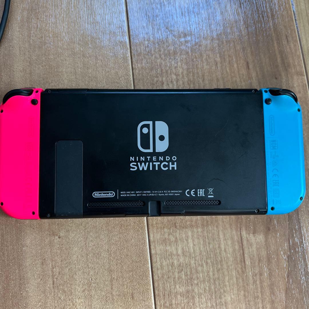 Nintendo Switch本体　箱無Joy-Con2セット