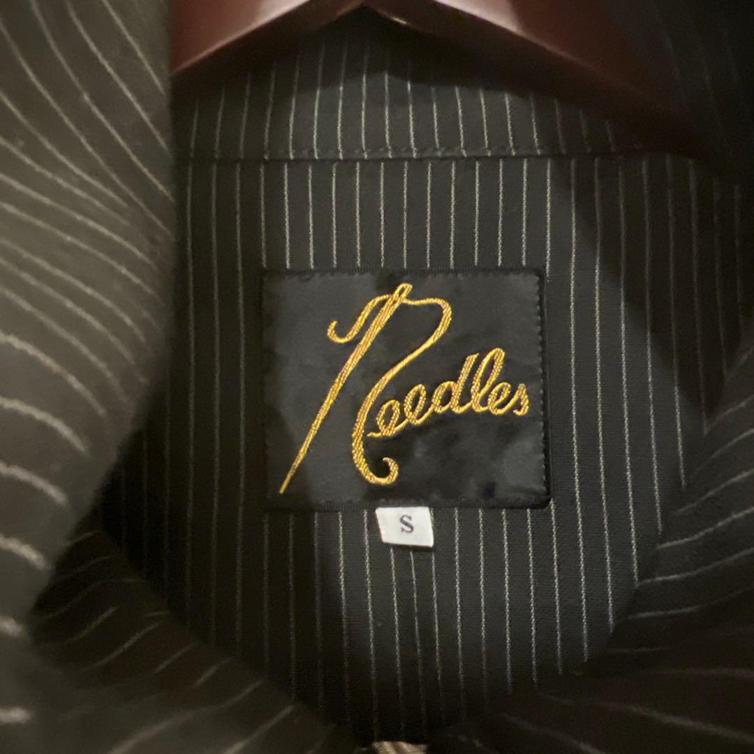 Needles ブラックストライプ ジャンパー Sサイズ