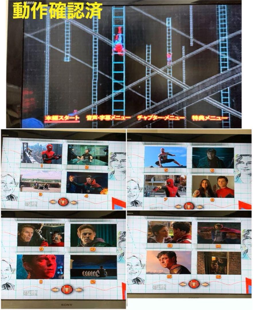 【送料無料】スパイダーマン ドクターストレンジ DVD 10点セット
