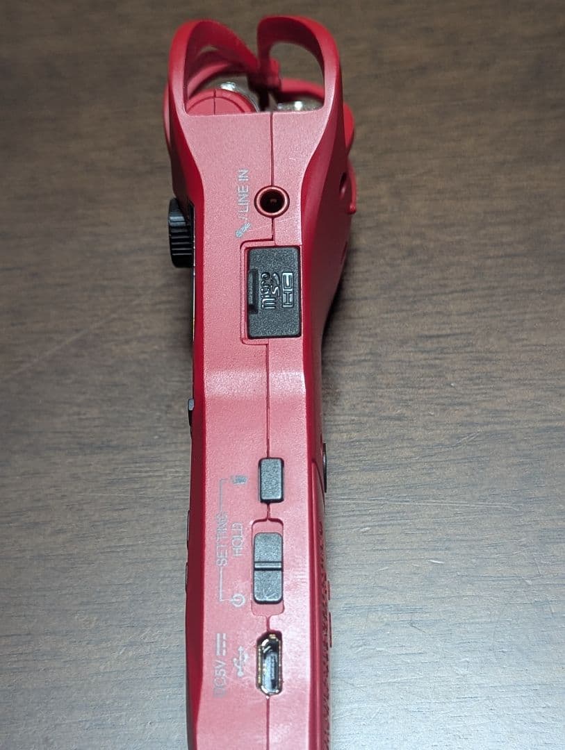ZOOM H1n ハンディレコーダー レッド