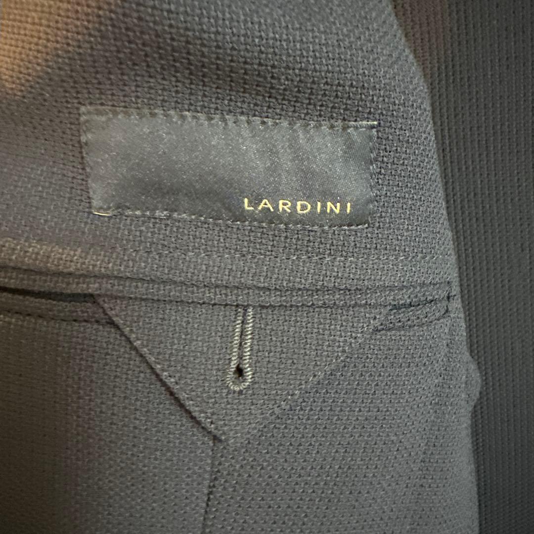 LARDINI ネイビー ビジネスジャケット