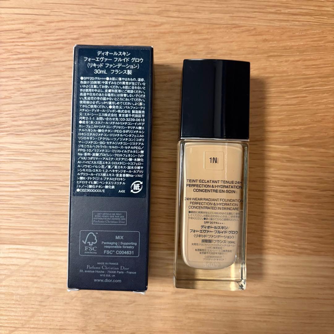 DIOR スキンフォーエヴァーフルイドグロウ　1N