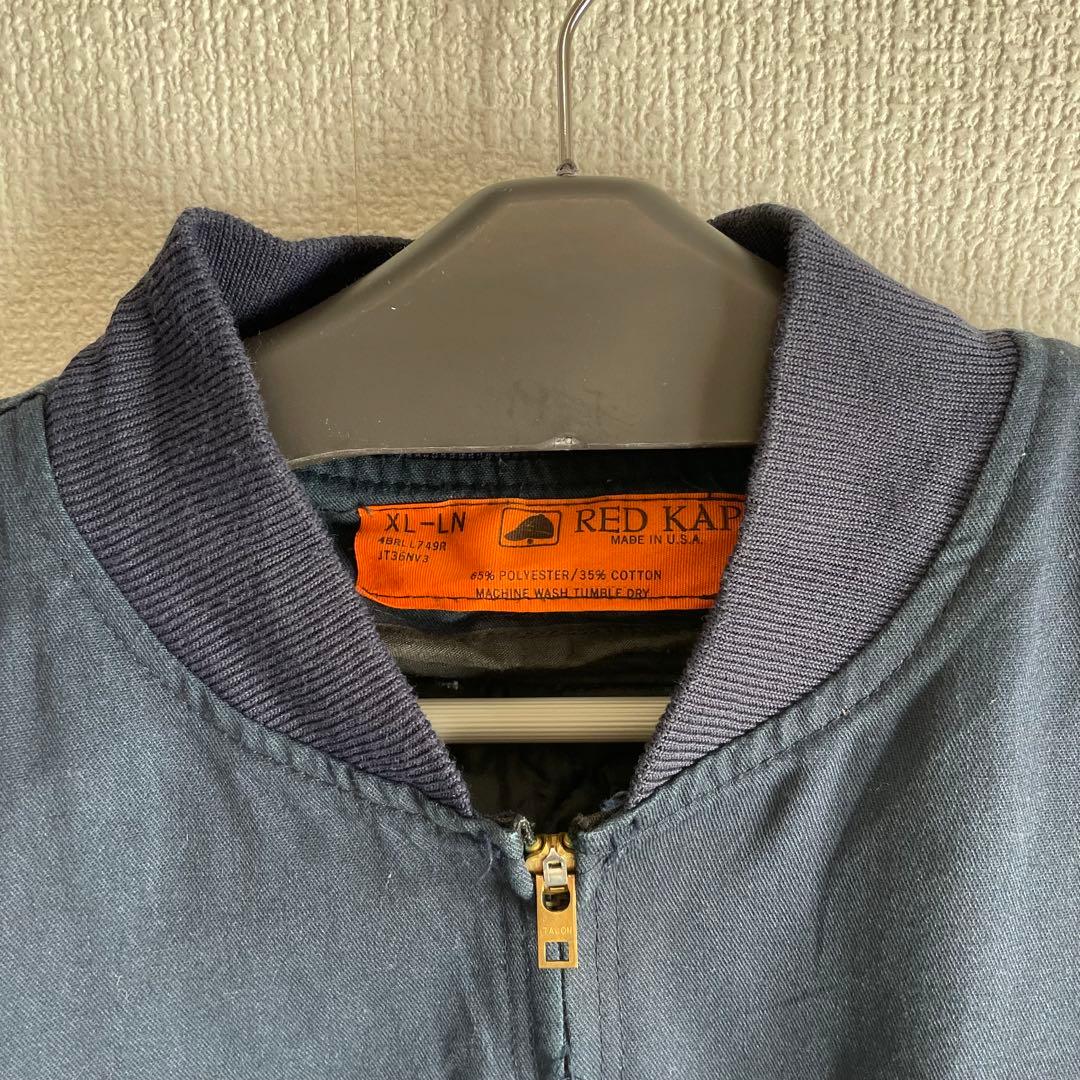 【70s USA製】REDKAP 企業刺繍 ジャケット真鍮TALON 最終値