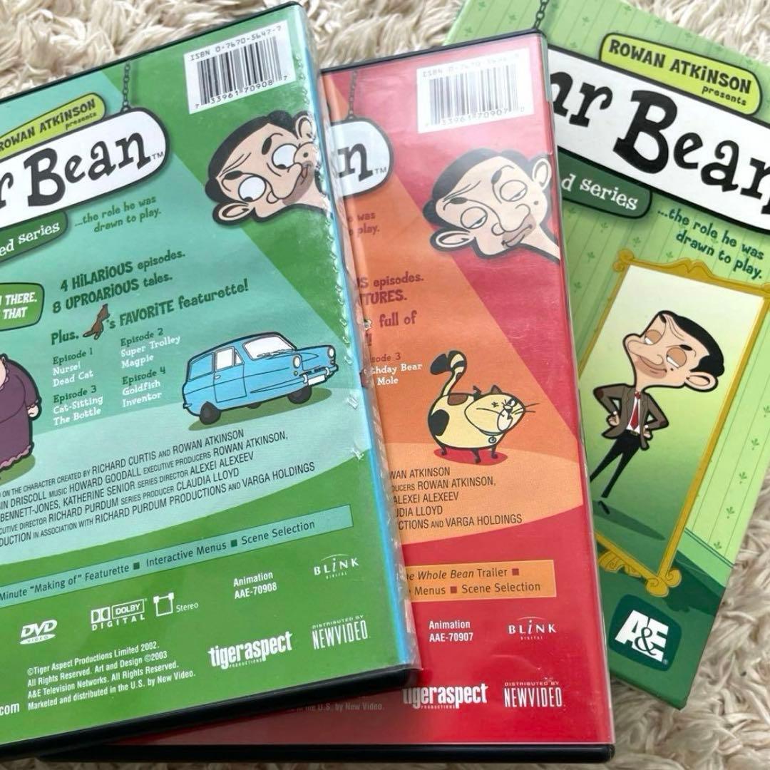 Mr Bean DVD 4枚セットmr Bean: The Animated