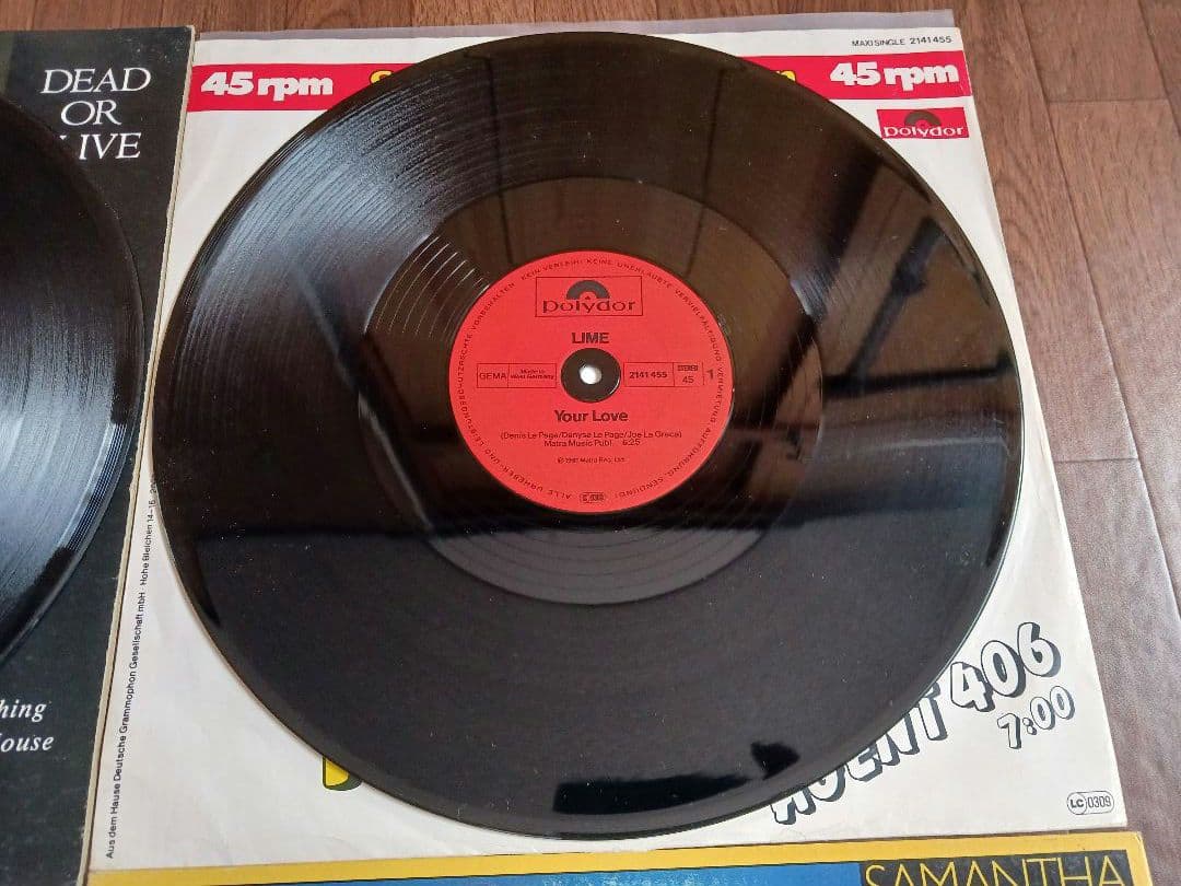 ハイエナジーディスコ《レコード》12インチ盤9枚セット まとめ売り.ユーロビート