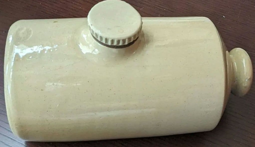 レトロ湯たんぽ　陶器　匿名配送　おしゃれ湯たんぽ　冬　足暖