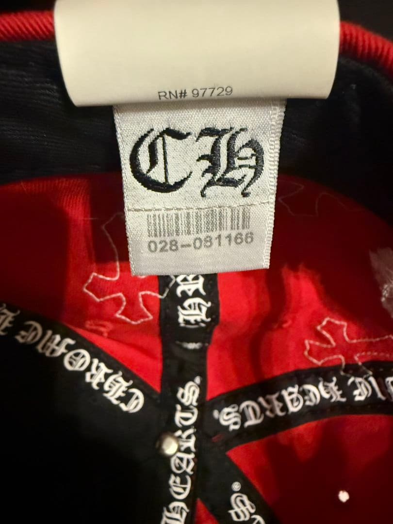 希少 クロムハーツ Croos Patch BaseBall Cap