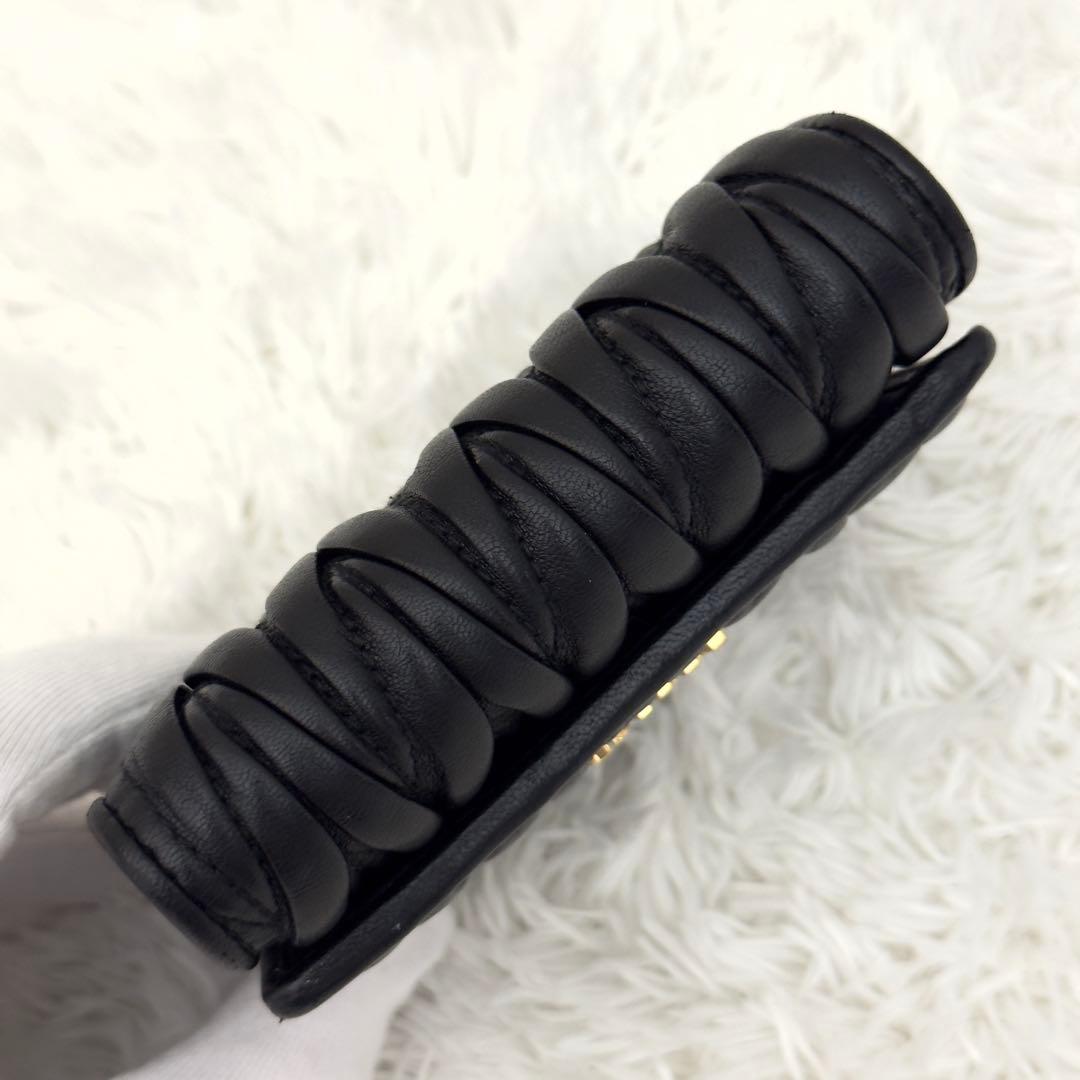 美品⭐️RFID内蔵 MIUMIU ミュウミュウ マテラッセ 財布 現行