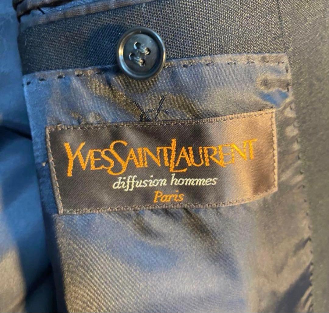 Yves Saint Laurent ブラックテーラードジャケット サンローラン