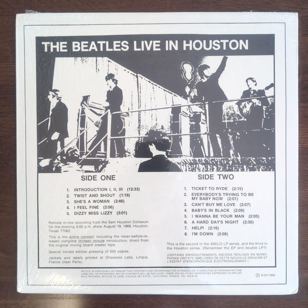 美品！ビートルズ「Sam Houston Coliseum」Tobe Milo