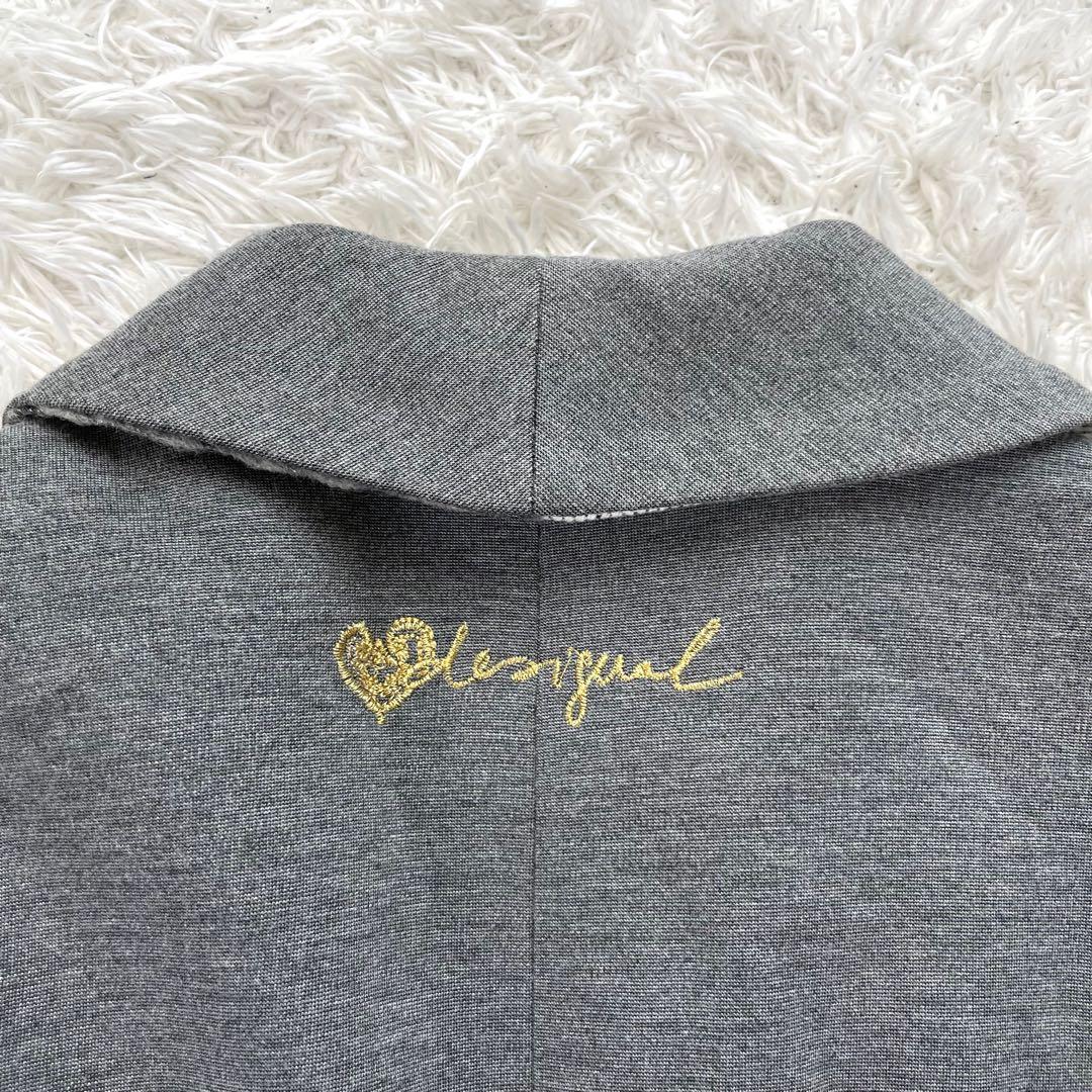 美品✨Desigual デシグアル パッチワークテーラードジャケット 異素材