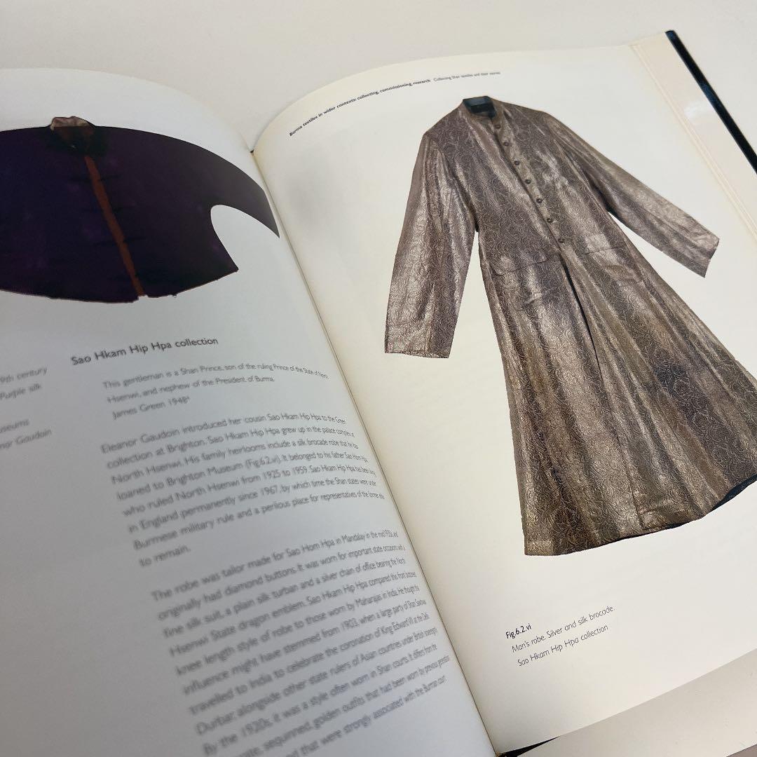 洋書 Textiles from Burma