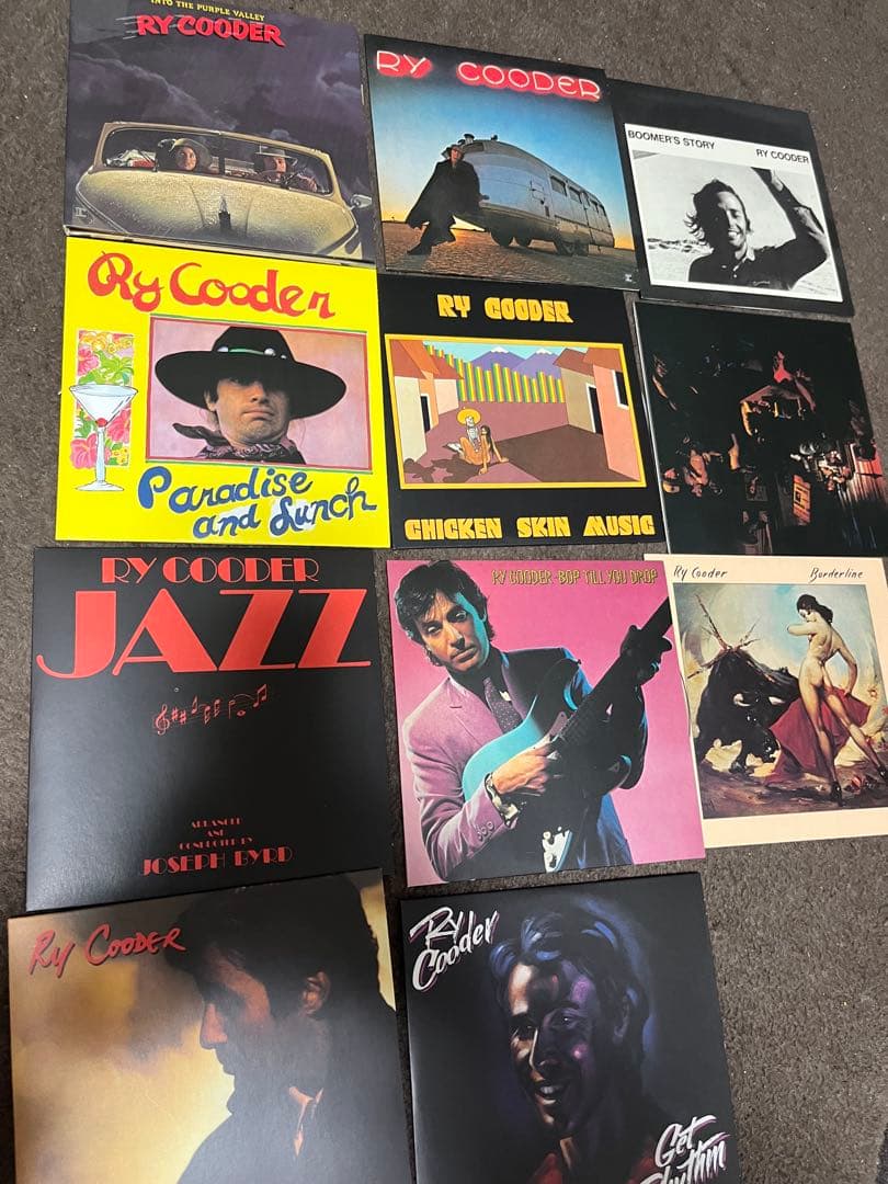 RY COODER 11枚組 紙ジャケット CDボックスセット ライクーダー