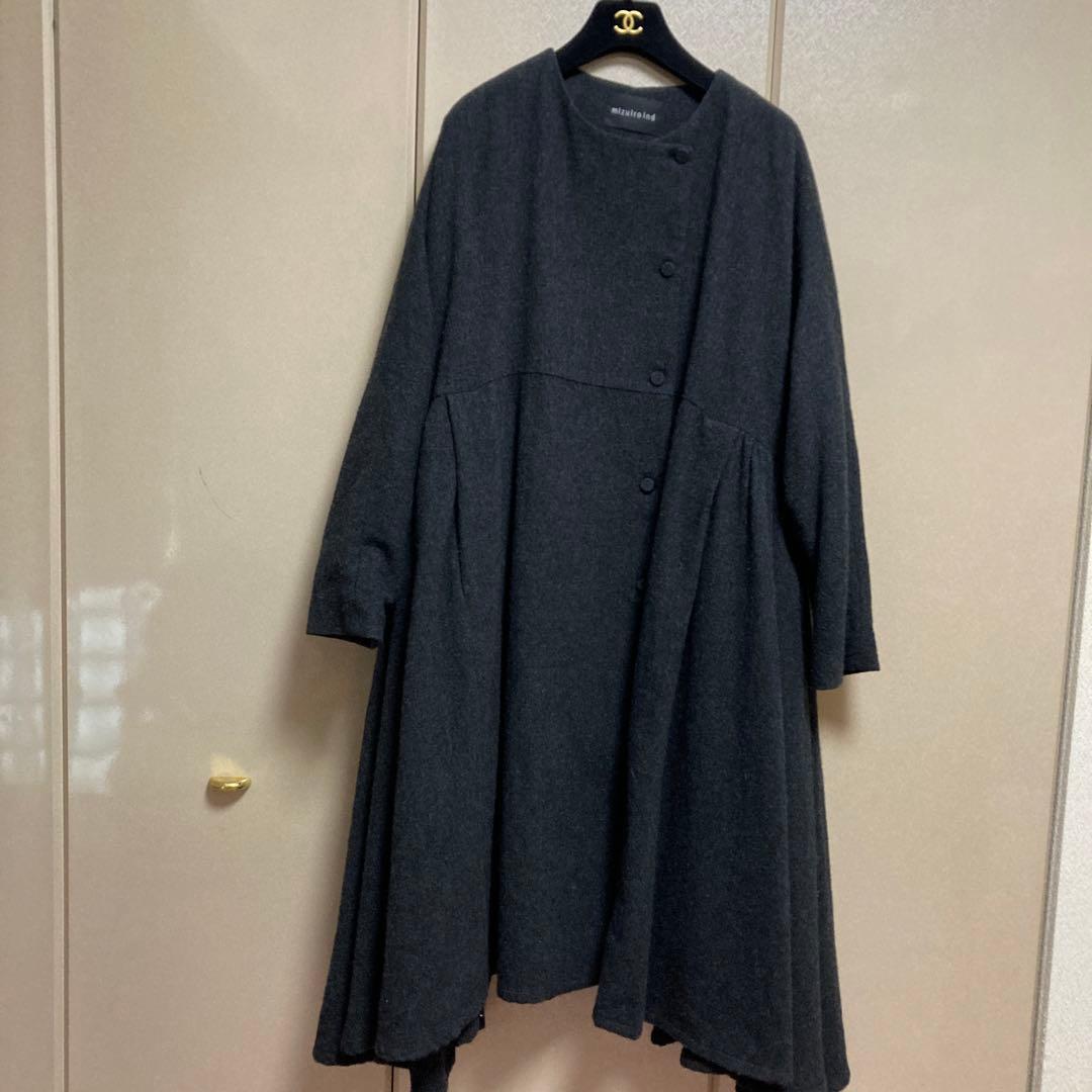 mizuiro ind ロングコート・タックコート