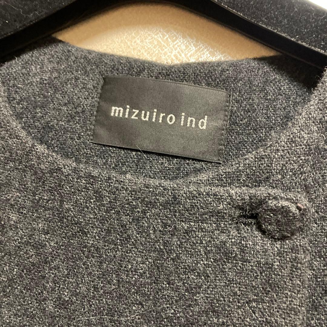 mizuiro ind ロングコート・タックコート