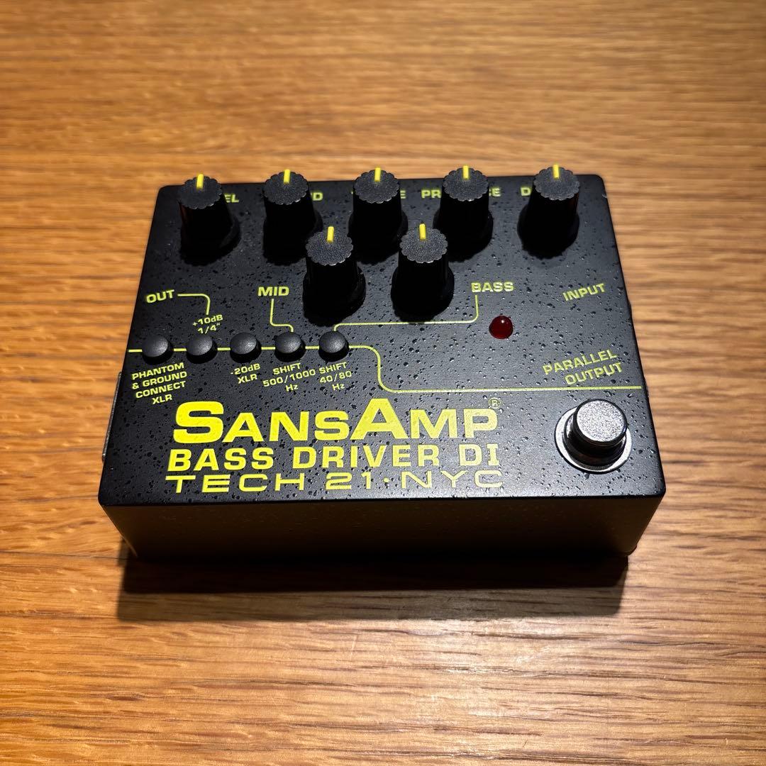 TECH21 Sansamp サンズアン プ/Bass D DI V2