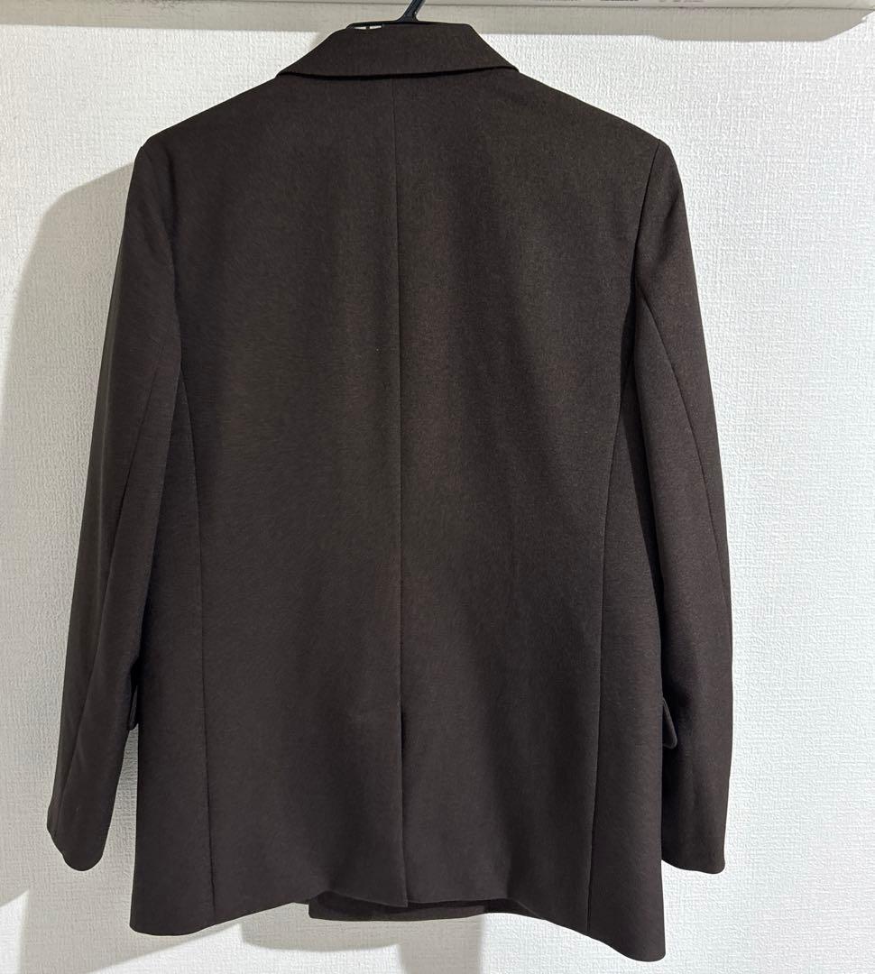 25AW uncrave ウォッシャブルウールライクツイル ダブルジャケット